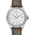 TAG Heuer TAG Heuer Formula 1 WBJ131A.FC8255  WBJ131A.FC8255 кварцевые женские часы коричневый циферблат, браслет кожаный — вид спереди