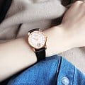 Mido Mido Baroncelli II Lady M007.207.36.036.00  — детали корпуса и кожаный