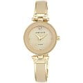 Anne Klein Anne Klein Diamond  1980TMGB  1980TMGB кварцевые женские часы перламутровый циферблат, браслет сталь c pvd покрытием — вид спереди