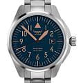 Aviator Aviator Airacobra V.1.38.0.318.5  V.1.38.0.318.5 кварцевые мужские часы синий циферблат, браслет нержавеющая сталь — вид спереди