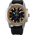 Orient Orient TW01007B (FTW01007B)  FTW01007B  мужские часы черный циферблат, браслет  — вид спереди
