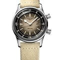 Longines Longines Legend Diver Watch L3.374.4.30.2  L33744302 механические женские часы цветной циферблат, браслет тканевый — вид спереди