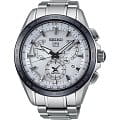 Seiko Seiko Astron GPS Solar SSE047J1  SSE047J1  мужские часы серый циферблат, браслет  — вид спереди
