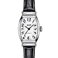 Tissot Tissot Heritage Porto Mechanical T128.161.16.012.00  T1281611601200 механические женские часы белый циферблат, браслет кожаный — вид спереди