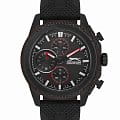 Slazenger Slazenger SL.09.2153.2.01  SL.09.2153.2.01 кварцевые мужские часы  черный циферблат, браслет силикон — вид спереди