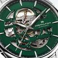 Hamilton Hamilton Jazzmaster Skeleton 40mm H42535160, jazzmaster швейцария мужские часы на браслете нержавеющая сталь боковой вид