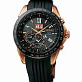 Seiko Seiko Astron GPS Solar SSE153J1  SSE153J1  мужские часы черный циферблат, браслет  — вид спереди