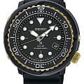 Seiko Seiko Prospex SNE498P1 - коллекция Solar SNE498P1 кварцевые мужские часы черный циферблат, браслет силикон — вид спереди