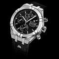 Maurice Lacroix Maurice Lacroix Aikon Automatic Chronograph AI6038-SS00B-330-2 мужские часы черный циферблат на запястье