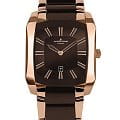 Jacques Lemans Jacques Lemans Dublin 1-1753K  1-1753K кварцевые мужские часы коричневый циферблат, браслет  — вид спереди