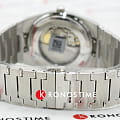 Боковая сторона корпуса Tissot Tissot PRX Powermatic 80 T137.407.11.041.00 с заводной головкой и логотипом бренда