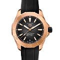 TAG Heuer TAG Heuer Aquaracer Professional 200 WBP5150.FT6199  WBP5150.FT6199 механические мужские часы черный циферблат, браслет каучук — вид спереди