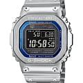 Casio Casio G-Shock GMW-B5000D-2DR (GMW-B5000D-2) GMW GMW-B5000D-2 электронные мужские часы серый циферблат, браслет нержавеющая сталь — вид спереди