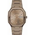 Guess Guess Dress Oliver GW0978G3  GW0978G3 кварцевые мужские часы  коричневый циферблат, браслет нержавеющая сталь с ip-покрытием — вид спереди