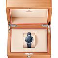 Omega Omega De Ville Prestige 434.13.40.20.03.001 , de ville швейцария мужские часы на браслете кожаный боковой вид