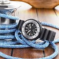 Seiko Seiko Prospex SNE541P1 кварцевые мужские часы часы крупный план черный циферблата