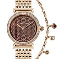 Cerruti 1881 Cerruti 1881 Corniglia CIWLG2114701  CIWLG2114701 кварцевые женские часы коричневый циферблат, браслет нержавеющая сталь с pvd-покрытием — вид спереди
