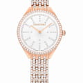 Swarovski Swarovski Attract 5644053  5644053 кварцевые женские часы серебристый циферблат, браслет нержавеющая сталь с pvd-покрытием — вид спереди