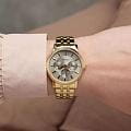 Adriatica Adriatica Moonphase A3808.1117QF женские часы серебристый циферблат на запястье