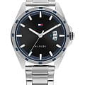 Tommy Hilfiger Tommy Hilfiger Classic 1791910  1791910 кварцевые мужские часы черный циферблат, браслет нержавеющая сталь — вид спереди