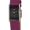 Rado Rado Integral R20759156  R20759156 кварцевые женские часы черный циферблат, браслет кожаный — вид спереди
