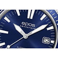 Epos Epos Diver 3438.131.96.16.30 механические мужские часы часы крупный план синий циферблата