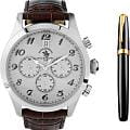 Santa Barbara Polo & Racquet Club Santa Barbara Polo & Racquet Club Noble SB.1.10551-3  - задняя крышка сталь металл корпуса, сша часы