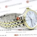Certina Certina DS Action Lady Diamonds C032.051.44.046.00,  швейцария женские часы на браслете титановый c pvd покрытием боковой вид