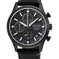 Seiko Seiko Conceptual Series Sports SSB421P1  SSB421P1 кварцевые мужские часы черный циферблат, браслет нейлон — вид спереди