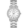 Guess Guess Dress GW0686L1  GW0686L1 кварцевые женские часы серебристый циферблат, браслет нержавеющая сталь — вид спереди