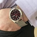 Swiss Military by Chrono Swiss Military by Chrono Day Date SMP36040.01  - задняя крышка сталь корпуса, швейцария часы