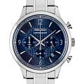 Seiko Seiko Conceptual Series Sports SSB339P1  SSB339P1 кварцевые мужские часы синий циферблат, браслет нержавеющая сталь — вид спереди