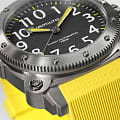 Hamilton Hamilton Khaki Navy Belowzero Auto Titanium H78535380, khaki navy швейцария мужские часы на браслете каучук боковой вид