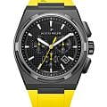 Jacques Philippe Jacques Philippe Aurora JPQGC41841XY  JPQGC41841XY кварцевые мужские часы  черный циферблат, браслет силикон — вид спереди