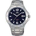 Orient Orient UN81001D (FUN81001D)  FUN81001D  мужские часы синий циферблат, браслет  — вид спереди