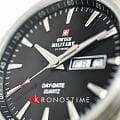 Swiss Military by Chrono Swiss Military by Chrono Day Date SMP36040.01 кварцевые мужские часы часы крупный план черный циферблата