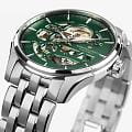 Hamilton Hamilton Jazzmaster Skeleton 40mm H42535160 мужские часы зеленый циферблат на запястье