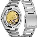 Оригинальные часы Citizen Citizen Super Titanium NJ0180-80M механические калибр механизма citizen 8213 общий вид