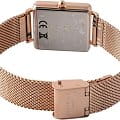 Rosefield Rosefield The Boxy QWSR-Q01 кварцевые женские часы часы крупный план белый циферблата