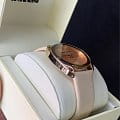 Anne Klein Anne Klein Leather 4030RGBH  - задняя крышка металл сталь корпуса, сша часы