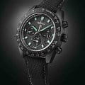 Seiko Seiko Prospex Speedtimer SSC923P1 кварцевые мужские часы часы крупный план серый циферблата