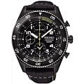 Seiko Seiko Conceptual Series Sports SNDG61P1  SNDG61P1  мужские часы  черный циферблат, браслет кожаный — вид спереди