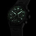 TAG Heuer TAG Heuer Carrera CAR5A8W.FT6071 механические мужские часы часы, крупный план черный циферблат