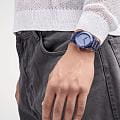 D1 Milano D1 Milano Nylon Exp_Cobalt NYBJ05 , наручные мужские часы фото под углом