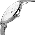 Rosefield Rosefield The Mercer MWS-M40 кварцевые женские часы часы крупный план белый циферблата