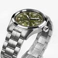 Hamilton Hamilton Khaki Field Auto H70455160 мужские часы зеленый циферблат на запястье