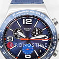 Swatch Swatch I New Chrono YVS454, gent швейцария мужские часы на браслете резина боковой вид