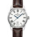 Certina Certina DS Podium C001.007.16.013.00  C0010071601300 механические женские часы белый циферблат, браслет кожаный — вид спереди