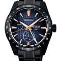 Seiko Seiko Presage Sharp Edged Series SPB361 Sharp Edged SPB361 механические мужские часы синий циферблат, браслет нержавеющая сталь с pvd-покрытием — вид спереди