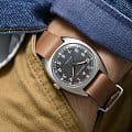 Hamilton Hamilton Khaki Aviation Pilot Pioneer Mechanical H76419531 механические мужские часы часы крупный план черный циферблата